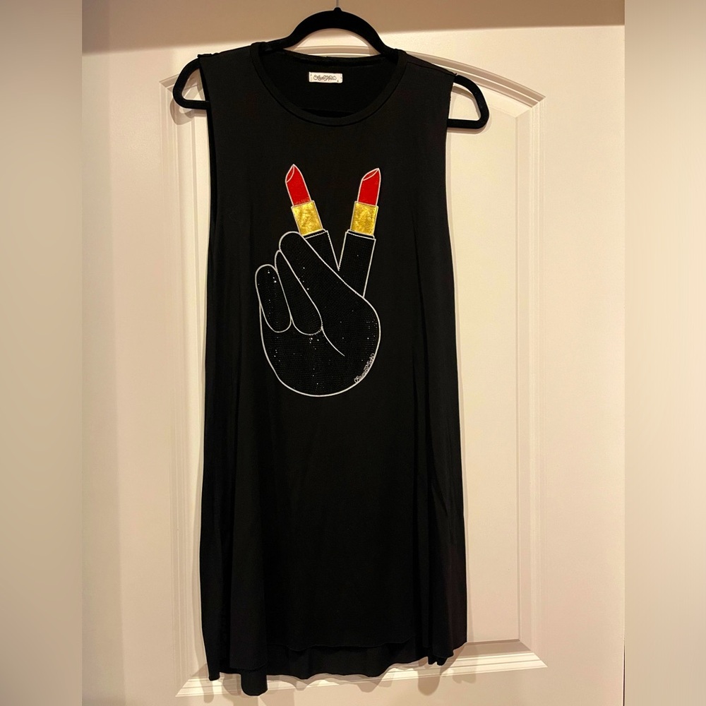 Lauren Moshi cotton tank dress. Size small